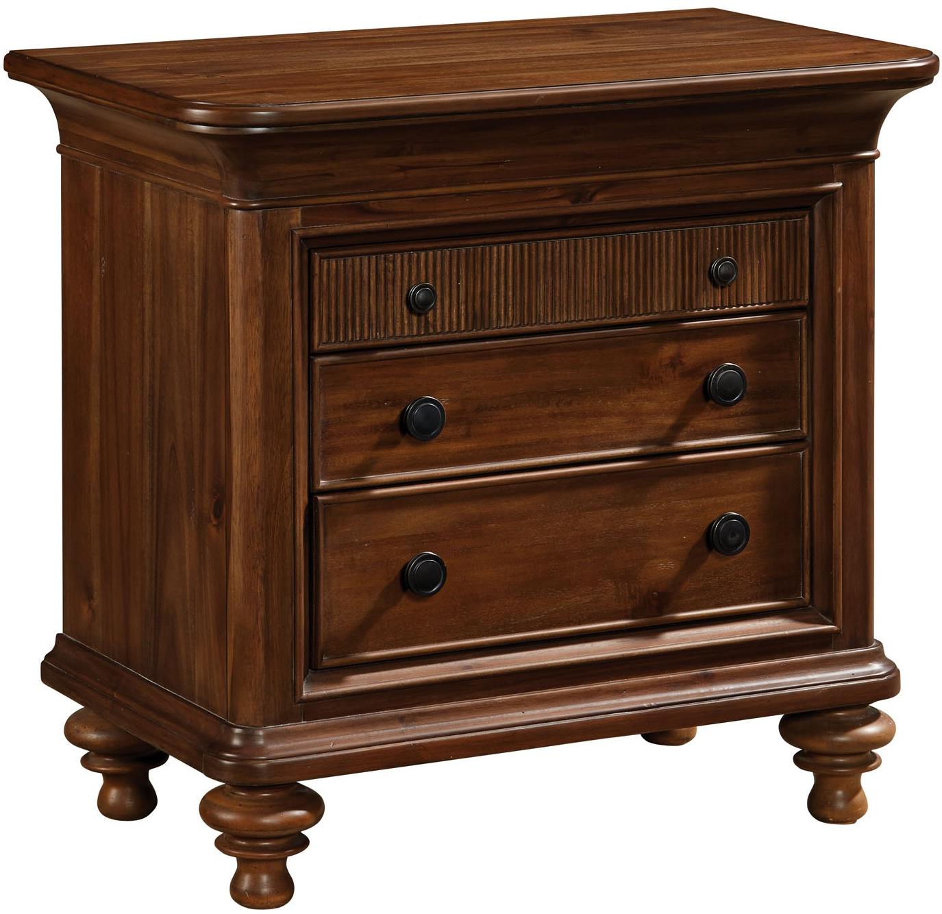 Broyhill Furniture Cascade Nightstand with 3 Drawers Find Your